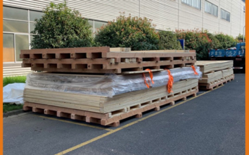 Wooden and Plastic Pallet